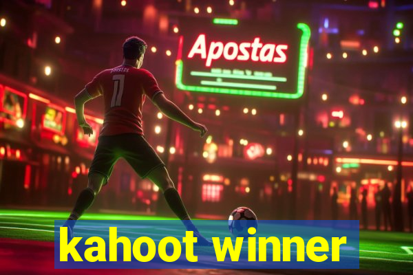 kahoot winner